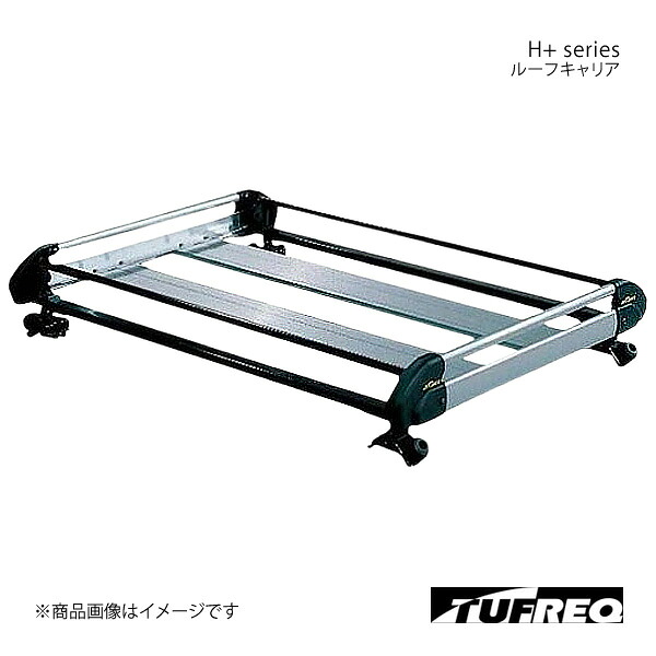 TUFREQ タフレック ルーフキャリア H+シリーズ ショート カルディナ AZT/ST/ZZT24#W H14.9～H19.6 ルーフレール無 品番:HE22B1+