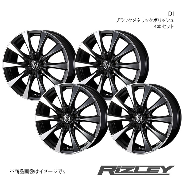 RiZLEY/DI ランディ 90系 ホイール 4本セット 0040503×4【16×6.5J 5-114.3 INSET40 ブラックポリッシュ】 36,421円