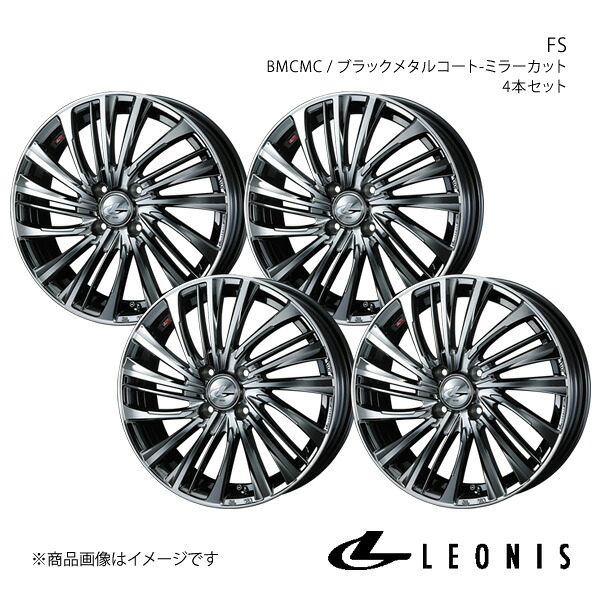 LEONIS/FS キャロル/キャロルエコ HB25S/HB35S ホイール 4本セット 0039952×4【14×4.5J 4-100 INSET45 BMCMC】|車高調 カー用品専門店 車楽院