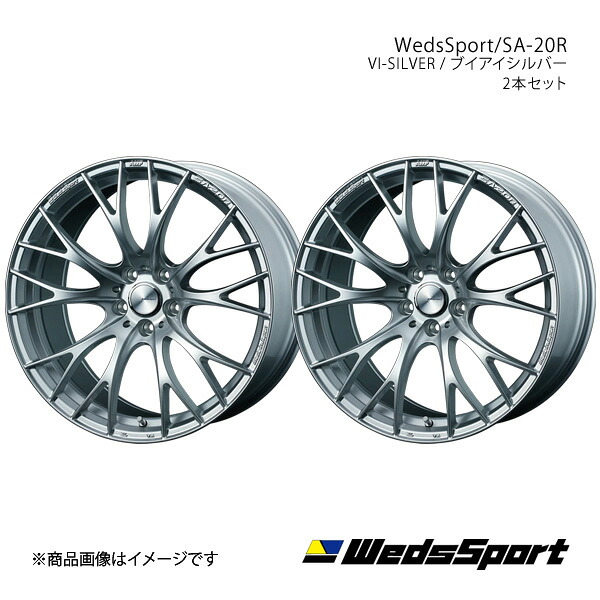 wedssport/SA-20R アルファード 20系 純正タイヤサイズ(235/45-19) ホイール 2本セット 0072782&times;2【19&times;8.5J 5-114.3 INSET38 METAL-BLACK/F】｜車高調　カー用品専門店　車楽院