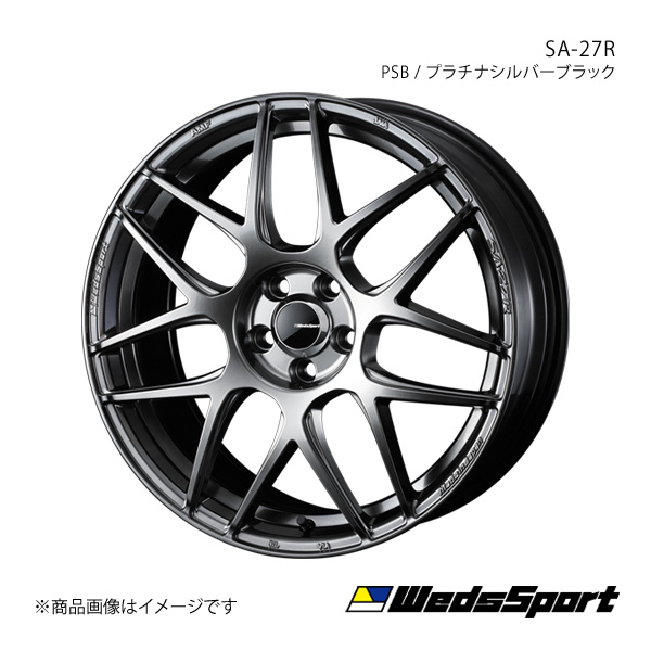 wedssport/SA-27R スイフト ZC#3S/ZD#3S ホイール 1本 0074203【15×6.0J 4-100 INSET48 PSB】