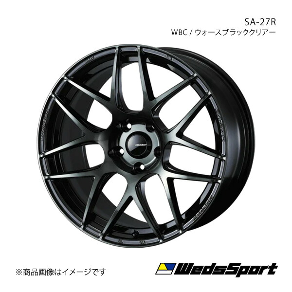 WedsSport/SA-27R フィット GR1/GR2/GR3/GR4/GS4/GS6 アルミホイール1本【17×6.5J 4-100 INSET50 WBC】 0074164 20,838円