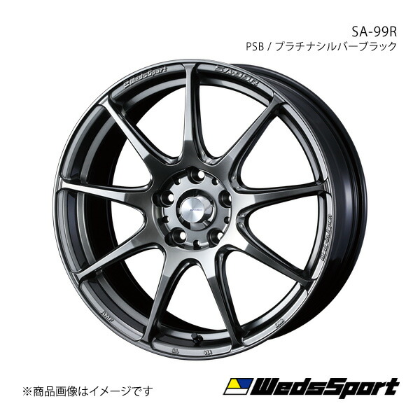 wedssport/SA-99R アクア K10系 4WD ホイール 1本 0073863【15×6.0J 4-100 INSET48 PSB】