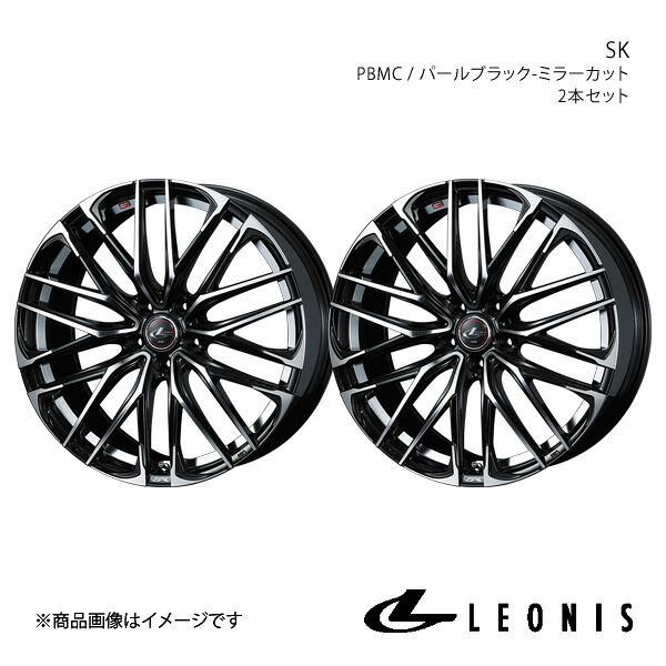 LEONIS/SK アクセラ BK系 ホイール 2本セット 0039049×2【15×6.0J 5-114.3 INSET53 PBMC】 27,680円