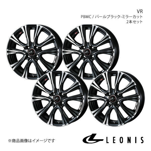 LEONIS/VR ノート E13 ホイール 4本セット 0041214×4【15×5.5J 4-100 INSET50 PBMC】