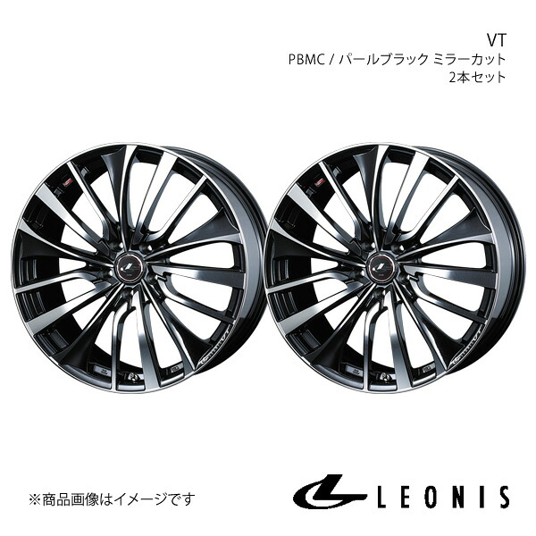 LEONIS/VT カムリ 40系 ホイール 2本セット 0036340&times;2【16&times;6.5J 5-114.3 INSET40 PBMC】｜車高調　カー用品専門店　車楽院 31,015円