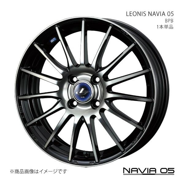 LEONIS NAVIA 05 レオニス ナヴィアゼロファイブ ホイール 1本単品 0036247 【15×4.5J 4-100 INSET45 BPB】
