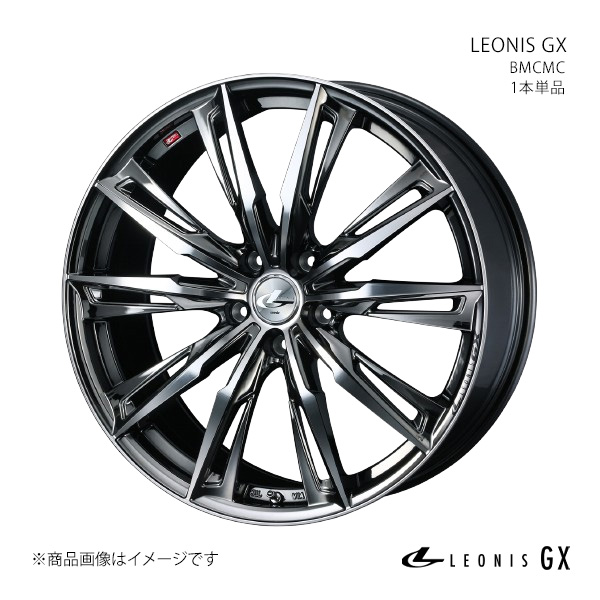 LEONIS GX レオニス ジーエックス ホイール 1本単品 0039386 【19×7.5J 5-114.3 INSET53 BMCMC】