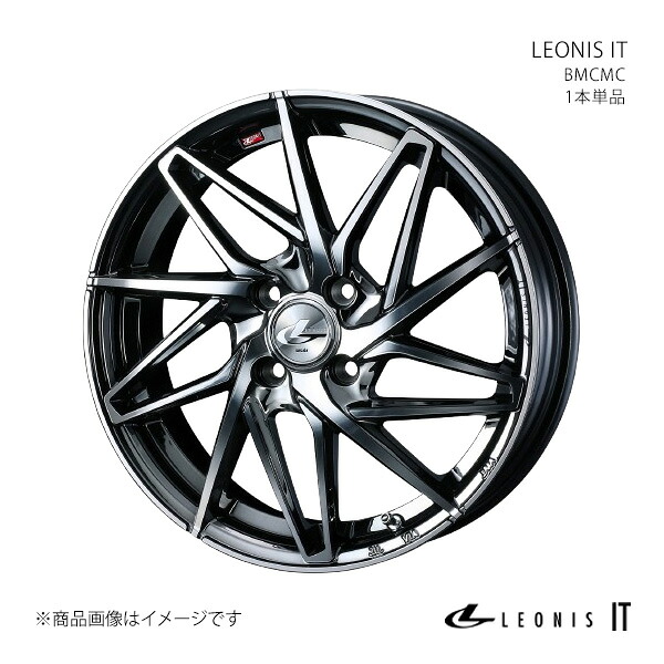 LEONIS IT レオニス アイティー ホイール 1本単品 0040572 【16×5.0J 4-100 INSET45 BMCMC】