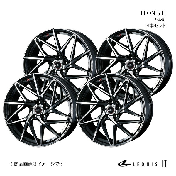 LEONIS IT レオニス アイティー ホイール 4本セット 0040564×4 【15×6.0J 5-114.3 INSET43 PBMC】|車高調 カー用品専門店 車楽院