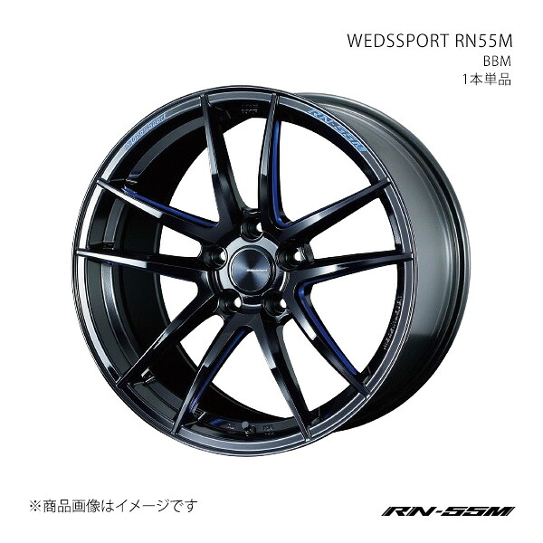 RN55M アールエヌ ゴーゴーエム IS C 20系/FR IS350C アルミホイール1本単品 0072971【18×9.5J 5-114.3 INSET45 】