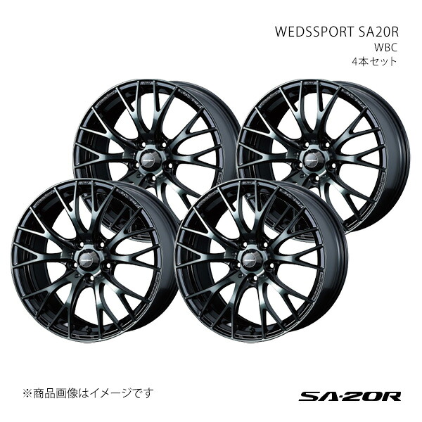 WEDSSPORT SA20R ウェッズスポーツ エスエーニーマルアール ホイール 4本セット 0072728×4 【17×7.0J 5-114.3 INSET48 WBC】