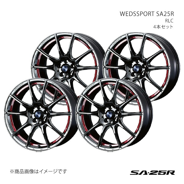 WEDSSPORT SA25R ウェッズスポーツ エスエーニーゴーアール ホイール 4本セット 0073852×4 【18×8.0J 5-114.3 INSET45 RLC】|車高調 カー用品専門店 車楽院