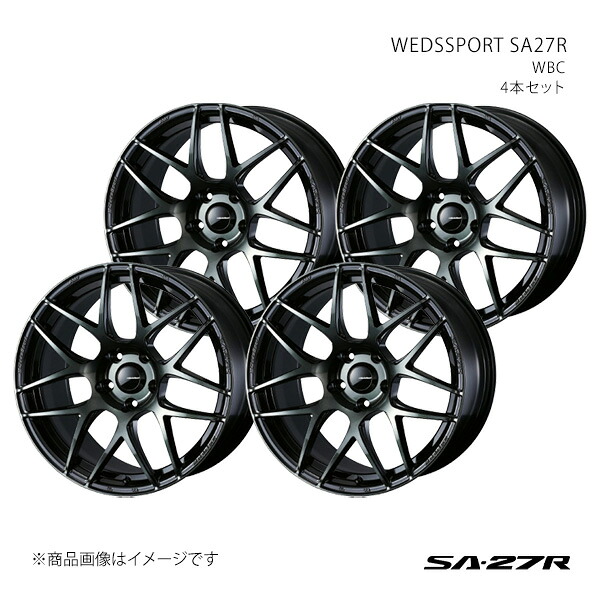 WEDSSPORT SA27R ウェッズスポーツ エスエーニーナナアール ホイール 4本セット 0074169×4 【17×7.0J 5-114.3 INSET53 WBC】