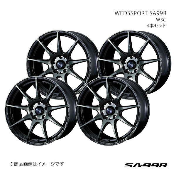 SA99R IS 20系/FR IS250 アルミホイール4本セット 0073909×4【18×7.5J 5-114.3 INSET45 WBC】