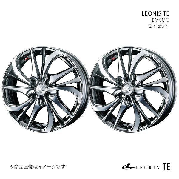 LEONIS TE レオニス ティーイー ホイール 2本セット 0038742×2 【15×4.5J 4-100 INSET45 BMCMC】