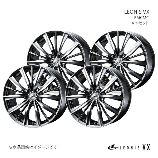 LEONIS VX レガシイアウトバック BP系 アルミホイール 4本セット 0033272×4【18×7J 5-100 INSET47 BMCMC】