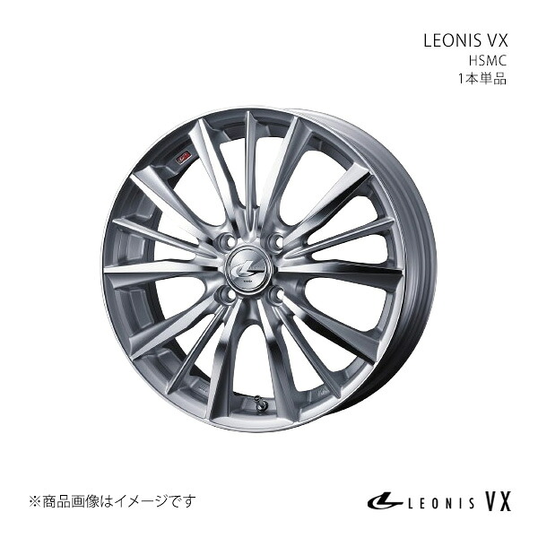 LEONIS VX レオニス ブイエックス ホイール 1本単品 0033255 【17×7.0J 4-100 INSET45 HSMC】