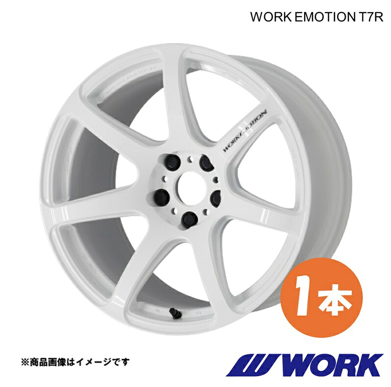 WORK ワーク ホイール 1本 ワークエモーションT7R 1ピース スイフト 5AA-ZCEDS【16×6.5J 4-100 INSET42 WHT】WORK EMOTION T7R 21,117円
