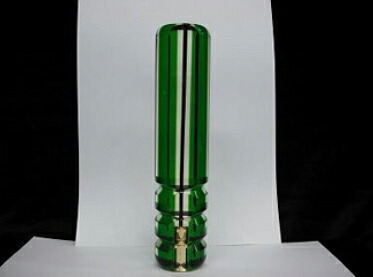 【送料無料】シフトノブ│板入り六角ノブ　グリーン　２１０mm（発送グループ：Ｂ）