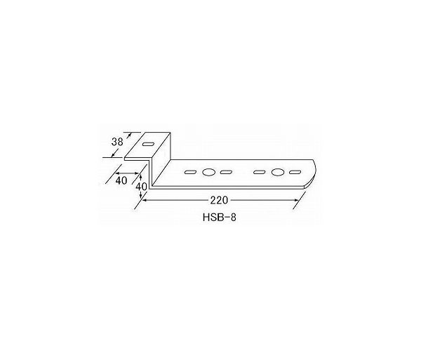 【送料無料】(５個セット）ステー│HSB-8 バスマーカーステー（発送グループ：Ｂ）