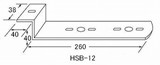 【送料無料】（１０個セット）ステー│HSB-12 バスマーカーステー（発送グループ：Ｂ）