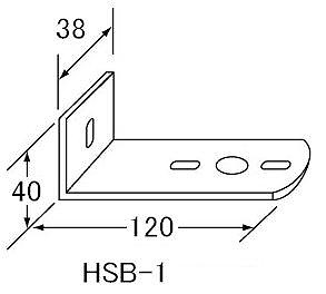 【送料無料】(10個セット)ステー│HSB-1 バスマーカーステー(発送グループ:B)