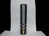 【送料無料】シフトノブ│板入り六角ノブ　スモーク　２１０mm（発送グループ：Ｂ）