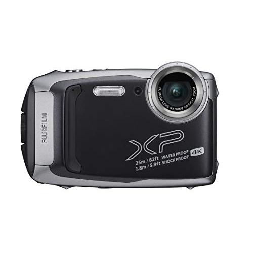FUJIFILM 防水カメラ XP140 ダークシルバー FX-XP140DS