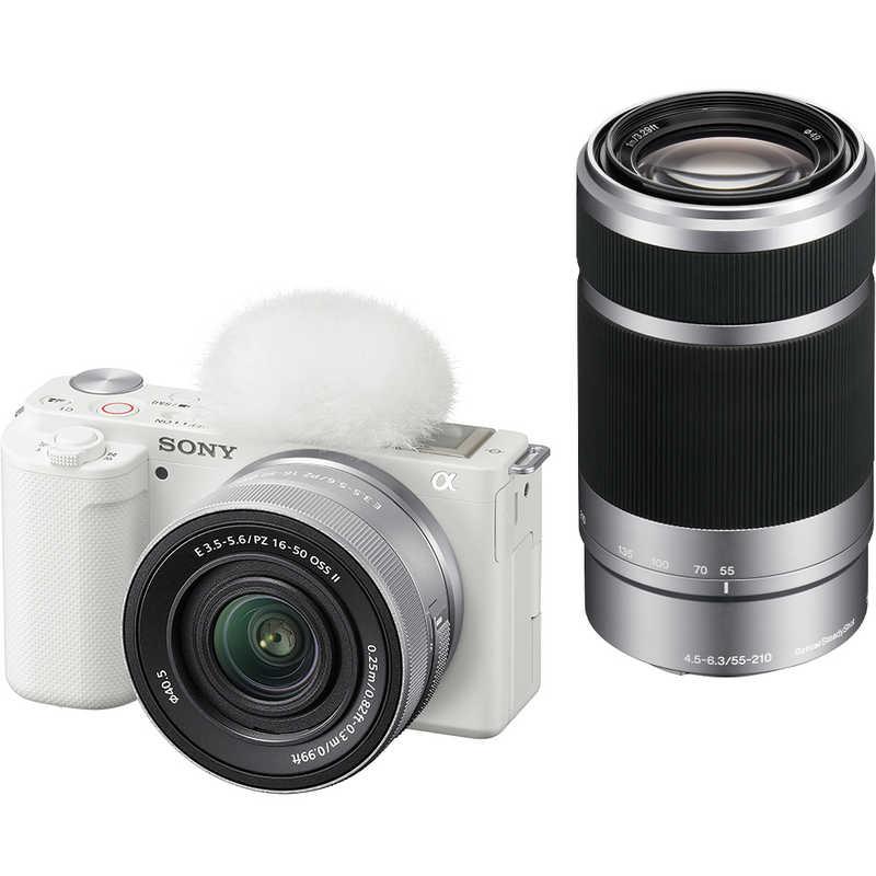 VLOGCAM ZV-E10X ダブルズームレンズキット [白いこと] SONY  デジタル一眼二眼レフ写真機