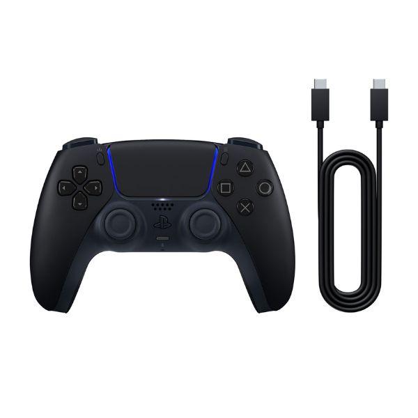 CFIJ-15502[ミッドナイト ブラック] SIE DualSense ワイヤレスコントローラー + USBケーブル for PC ゲーム周辺機器｜SYデンキ