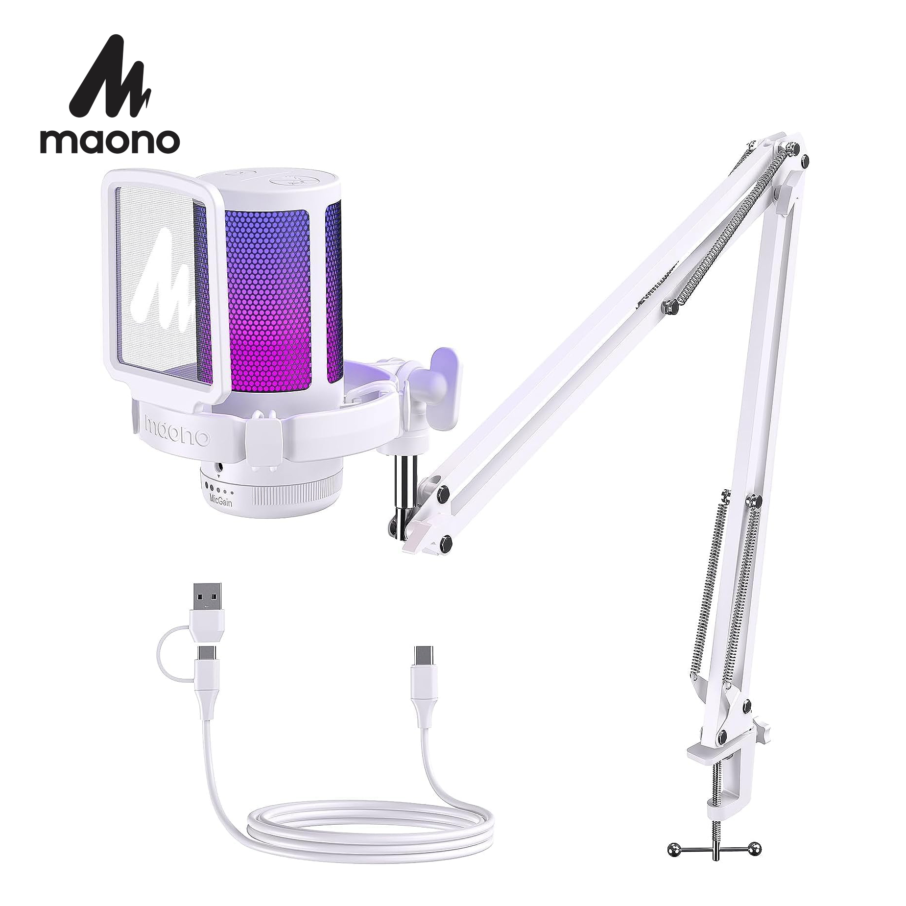 楽天市場】正規代理店品 MAONO PD200XS ゲーミングマイク USB XLR接続