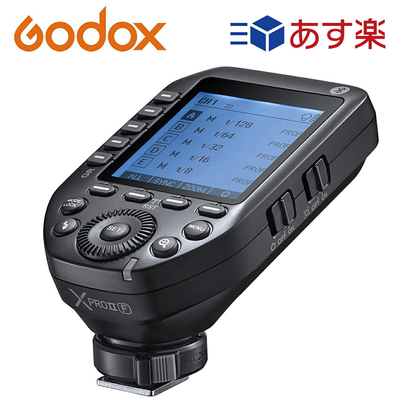 ＼ジャンル賞受賞店舗 日本正規代理店品／GODOX XProII-F 技適マーク付 日本語説明書有 フラッシュトリガー 2.4G ワイヤレストランスミッター HSS 1/8000S Bluetooth 接続 大画面トリガー 富士フィルム Fuji カメラ用 Godox ゴドックス　XProIIF