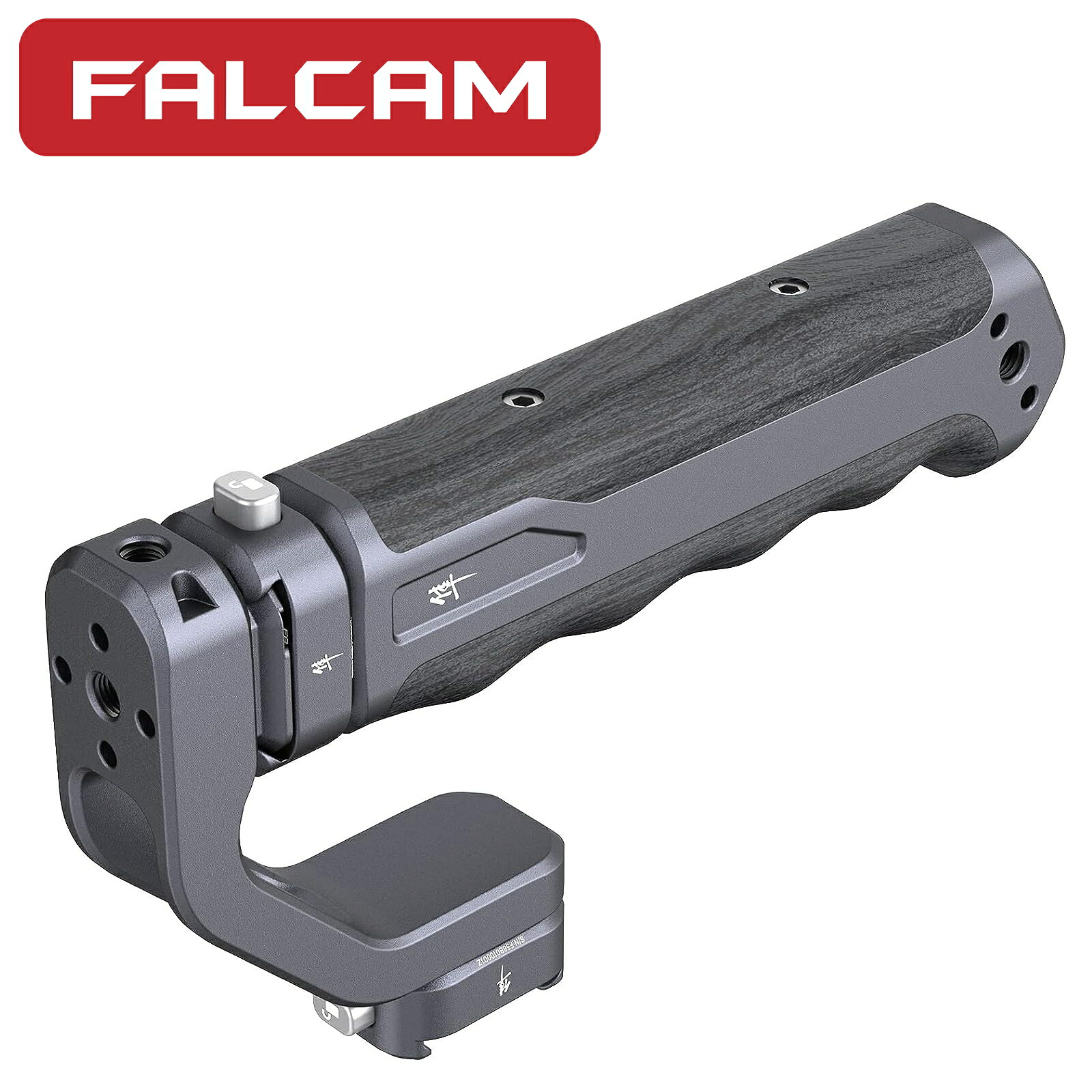 【対応】FalcamトUlanzi ップヘッドグリップ F22 トップハンドル F22 クイックリリース 1/4ネジプレート付き 汎用ハンドルキット 撮影ハンドルグリップ カメラハンドル　2550｜動画・撮影機材専門店 SYH SHOP