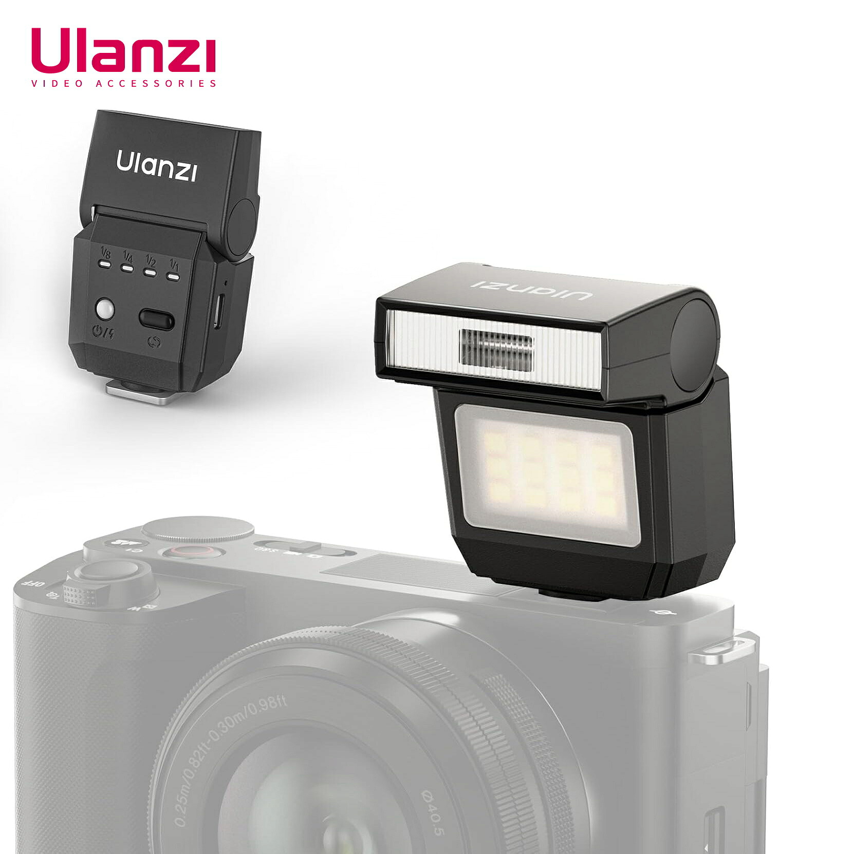 1*Rollei３５Ｔ新品、未使用　フラッシュ付き 楽天市場】【限定15%ポイント】Ulanzi SL03 ミニカメラフラッシュ ミニ