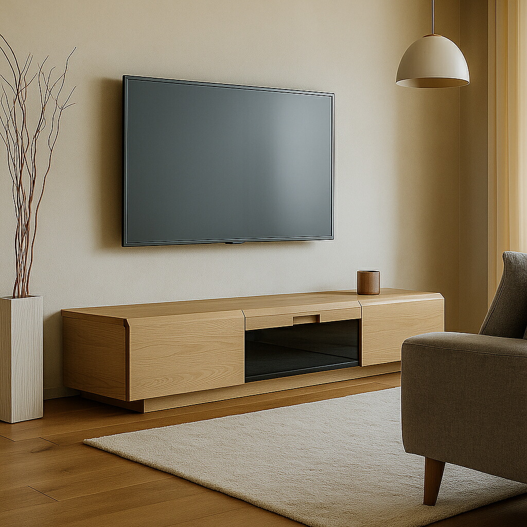 テレビ台 180cm テレビボード カラー オーク無垢材 サイズ 幅 1800 奥行 445 高さ 330 mm 生産国 国産 日本製 ローボード ロータイプ テレビ台 ※ツーマン配送にて開梱設置(無料)で行います。
