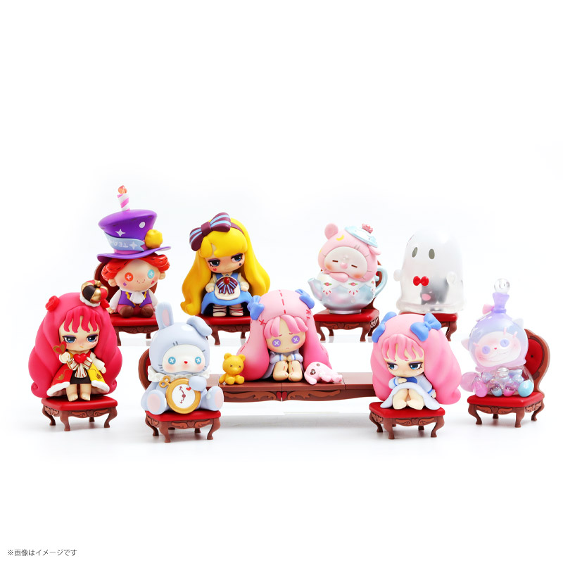 52TOYS BLINDBOX LILITH ミッドナイトティーパーティーシリーズ 1BOX8個セットトレーディングフィギュア コレクション かわいい アリス ワンダーランド 不思議の国 夢の国 おばけ リリス