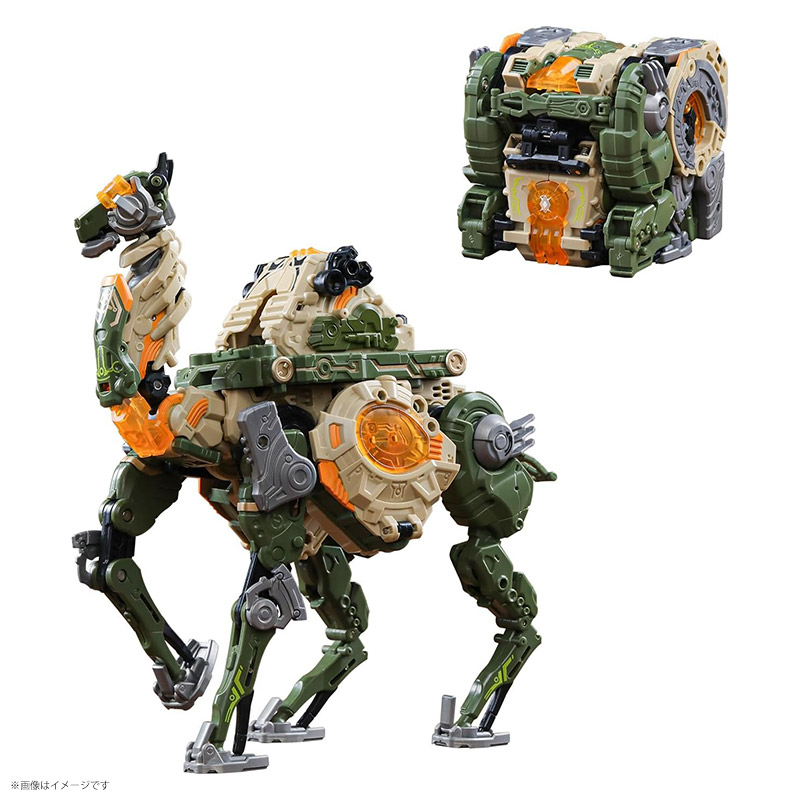 52TOYS BEASTBOX BB-65 OASIS(オアシス) 変形玩具 キューブ フィギュア 男の子 おもちゃ 変形 合体 変形フィギュア ロボット ロボ カッコいい 乗客 ラクダ 乗り物