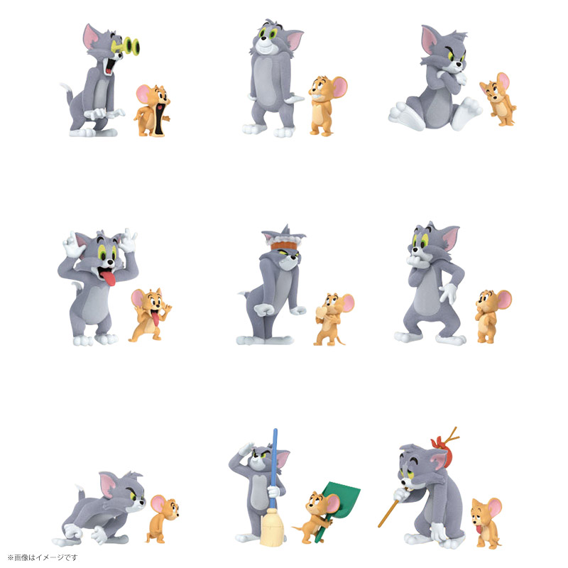 52TOYS BLINDBOX トムとジェリー 感情コレクション 1BOX8個セット 猫 ネズミ ハート トレーディングフィギュア かわいい コレクショントイ ブラインド ブラインドボックス とむとじぇりー