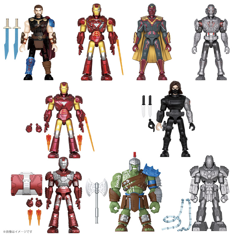 楽天市場】Blokees Figures マーベル インフィニティ・サーガ 第2弾