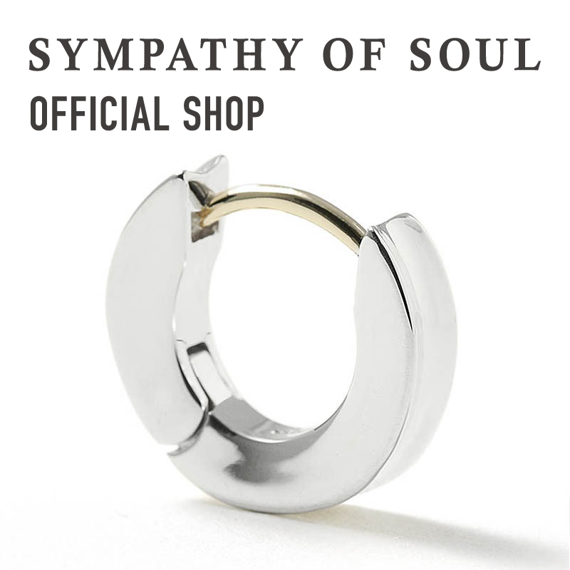 SALE／77%OFF】 ギフト ソウル ピアス 記念日 18金 シルバー送料無料 SOUL シルバー925 アクセサリー シンパシーオブソウル OF  ブランド メンズ フープピアス オブ プレゼント ゴールド シンパシー SYMPATHY ジュエリー K18 バレーフープピアス メンズジュエリー  ...