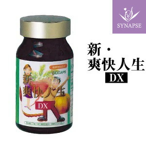 【ポイント5倍！～4月10日1:59】 マカ サプリ新・爽快人生DX（60カプセル）栄養機能食品（ビタミンE) 約1ヶ月分 エンチーム マカサプリ ノコギリヤシ カボチャ種子エキス ガラナ 冬虫夏草 亜鉛 ギフト プレゼント 実用的 【正規販売店】