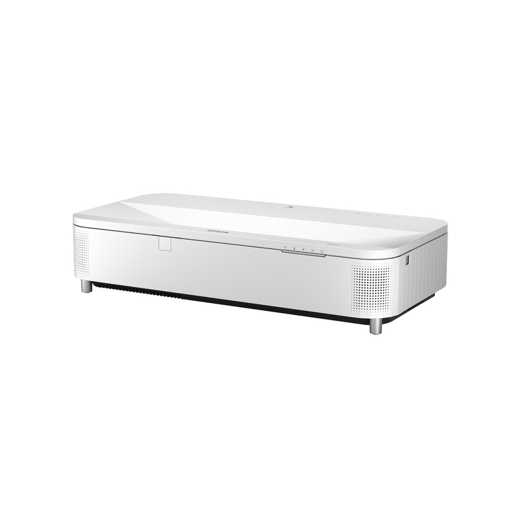 EPSON エプソン ビジネスプロジェクター 3LCD/5000lm/4K/レーザー光源/8W+8W/超短焦点壁掛け対応モデル/ホワイト EB-810E