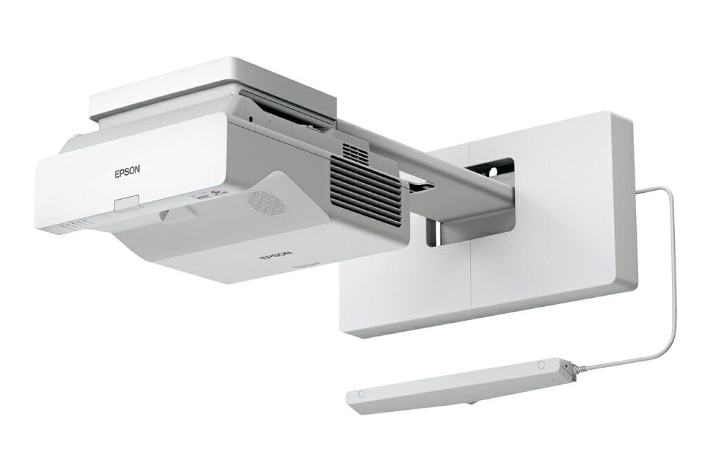 EPSON エプソン ビジネスプロジェクター 3LCD/4100lm/Full HD/レーザー光源/16W/インタラクティブ/超短焦点壁掛け対応モデル EB-770FI｜シネックスストア 200,750円