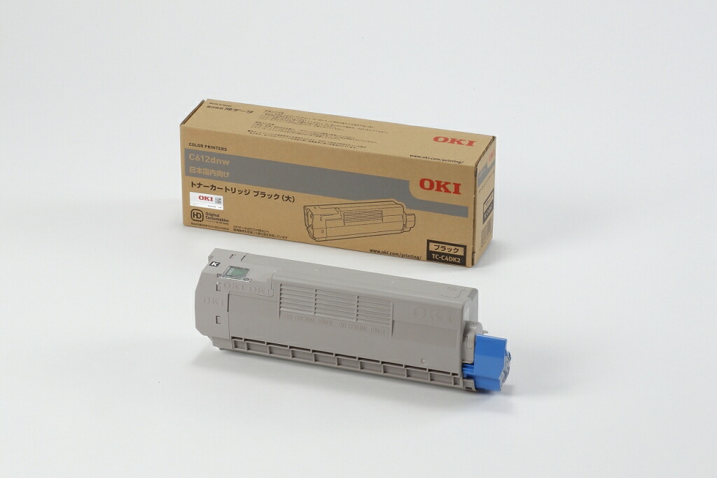 OKI トナーカートリッジ(大) ブラック (C612dnw) TC-C4DK2