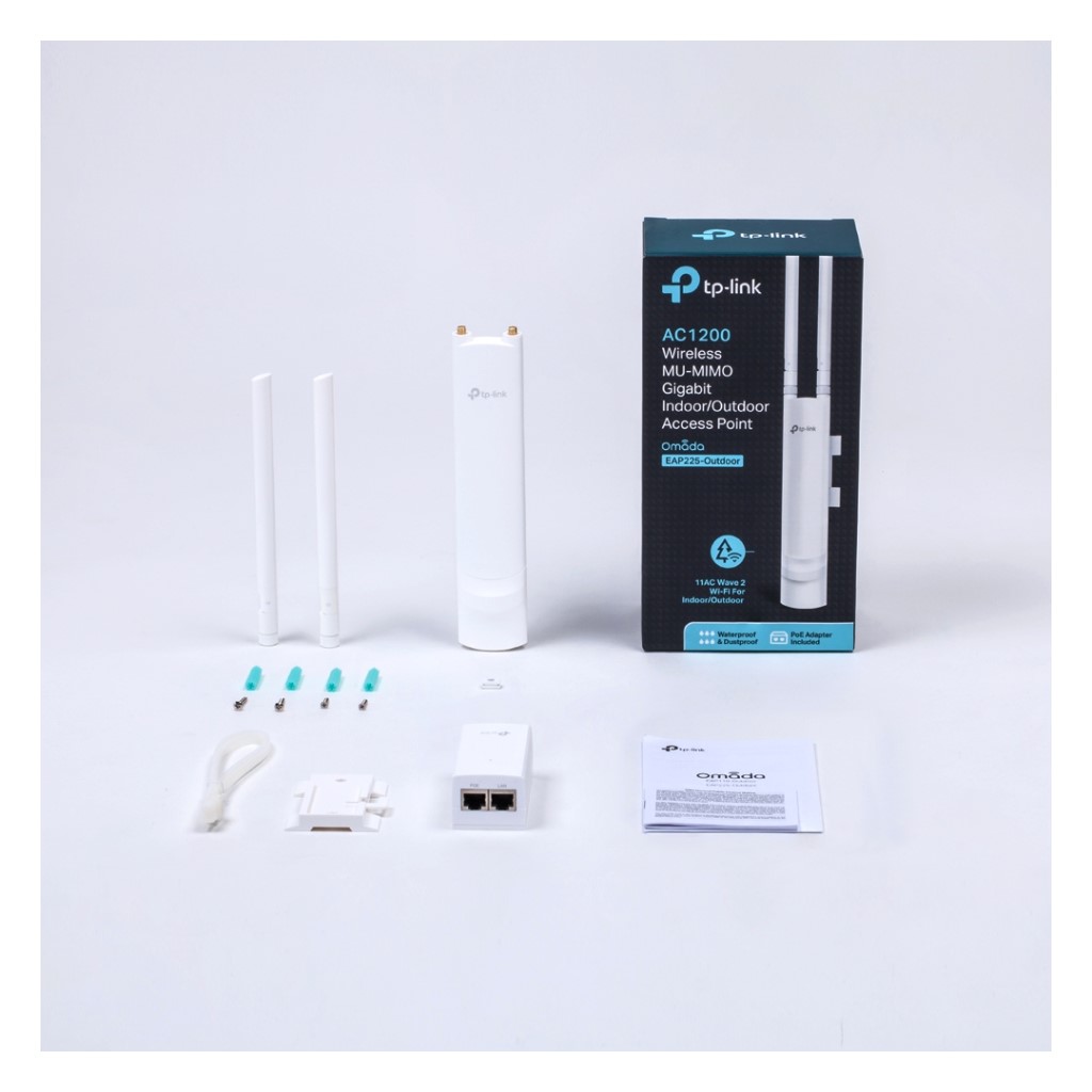 TP-Link ティーピーリンク AC1200 ワイヤレス デュアルバンド MU-MIMO対応 ギガビット Indoor/Outdoor アクセスポイント EAP225-OUTDOOR