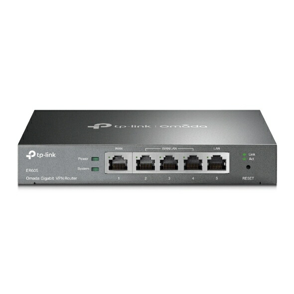TP-Link ティーピーリンク SafeStream Gigabit Multi-WAN VPN Router TL-R605 ER605(UN)