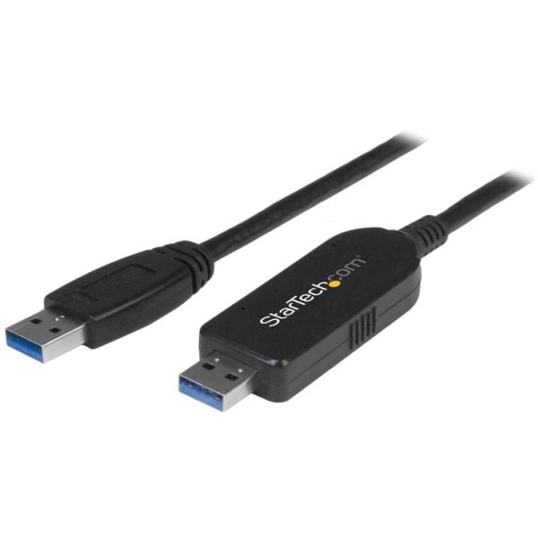 StarTech.com USB 3.0 データリンクケーブル Mac/ Windows対応USBデータ転送ケーブル USB 3.1 Gen 1(5 Gbps)対応 USB3LINK