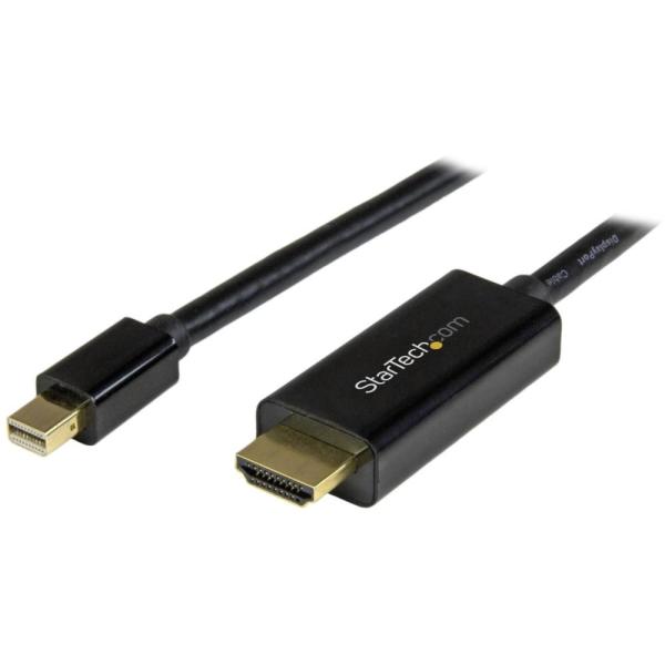 StarTech.com Mini DisplayPort - HDMI変換ケーブル 5m 4K解像度/UHD対応 MDP2HDMM5MB の商品写真