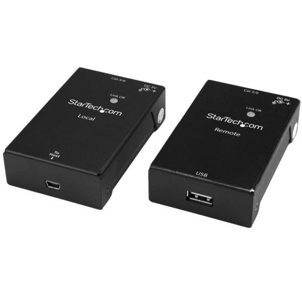 StarTech.com Cat5/Cat6接続1ポートUSB 2.0エクステンダー(延長器) 最大50m USB2001EXTV 21,768円